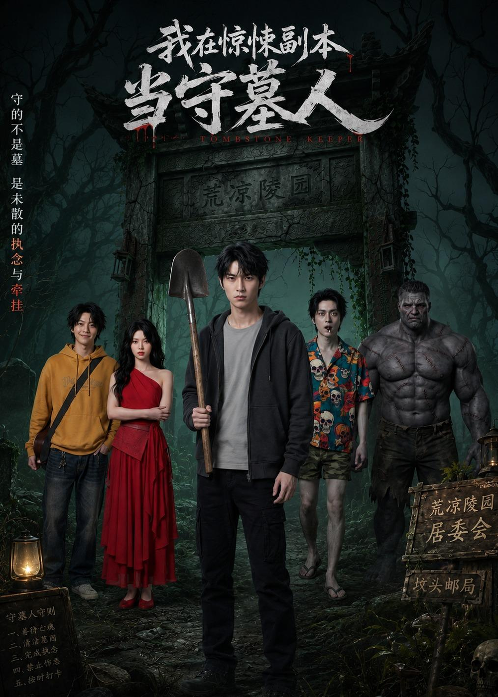 我在惊悚副本当守墓人封面图