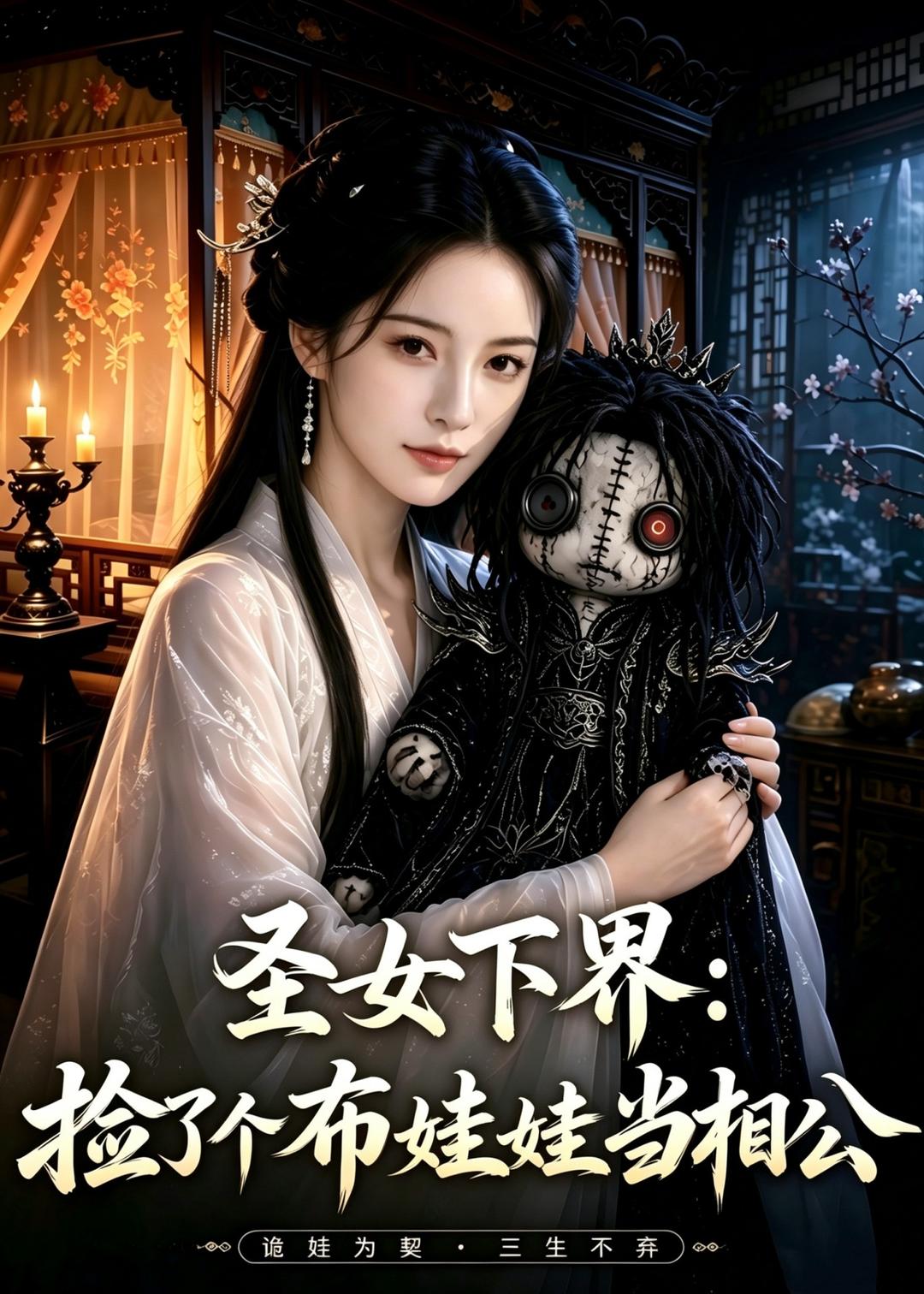 圣女下界：捡了个布娃娃当相公封面图