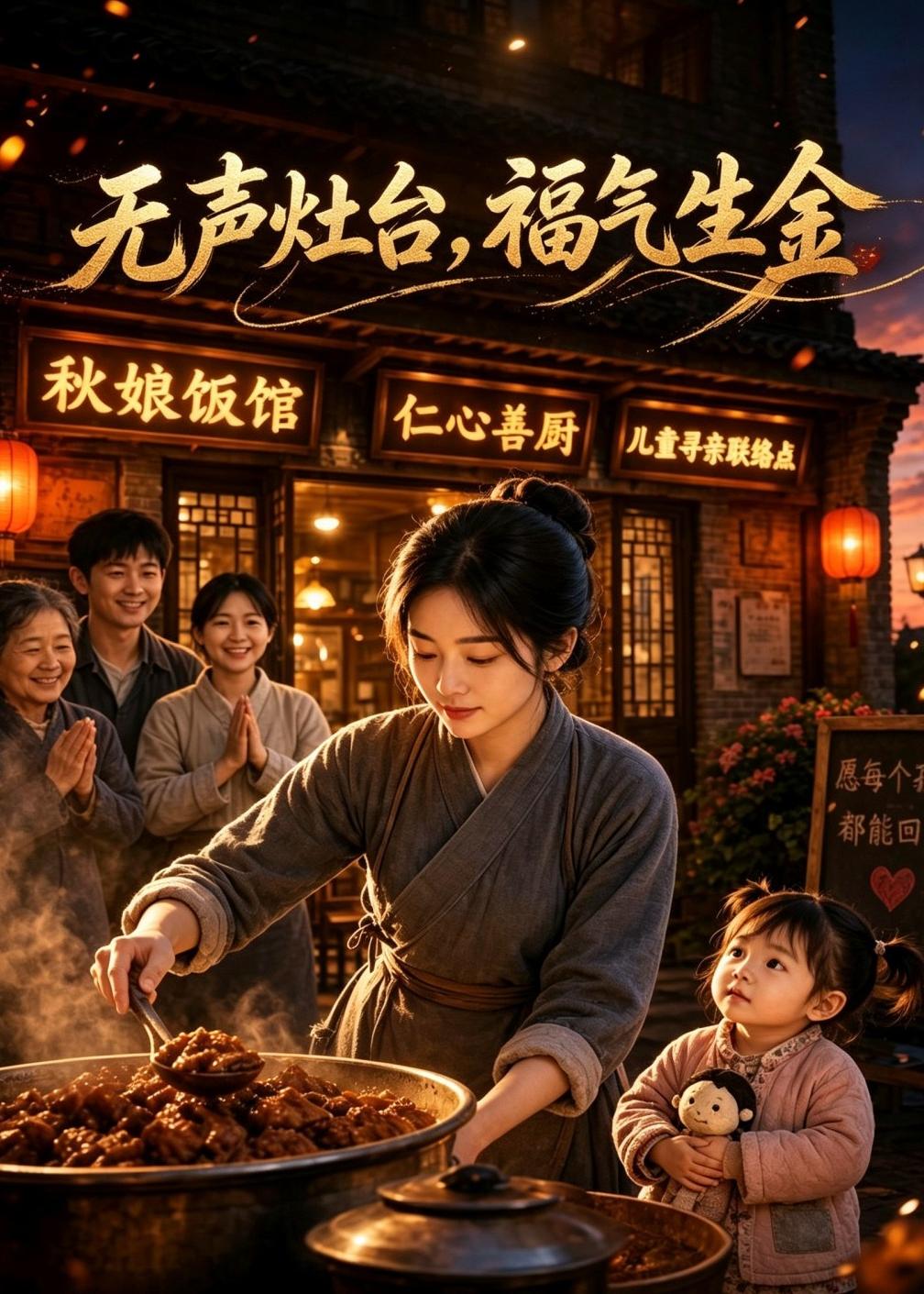 无声灶台，福气生金封面图