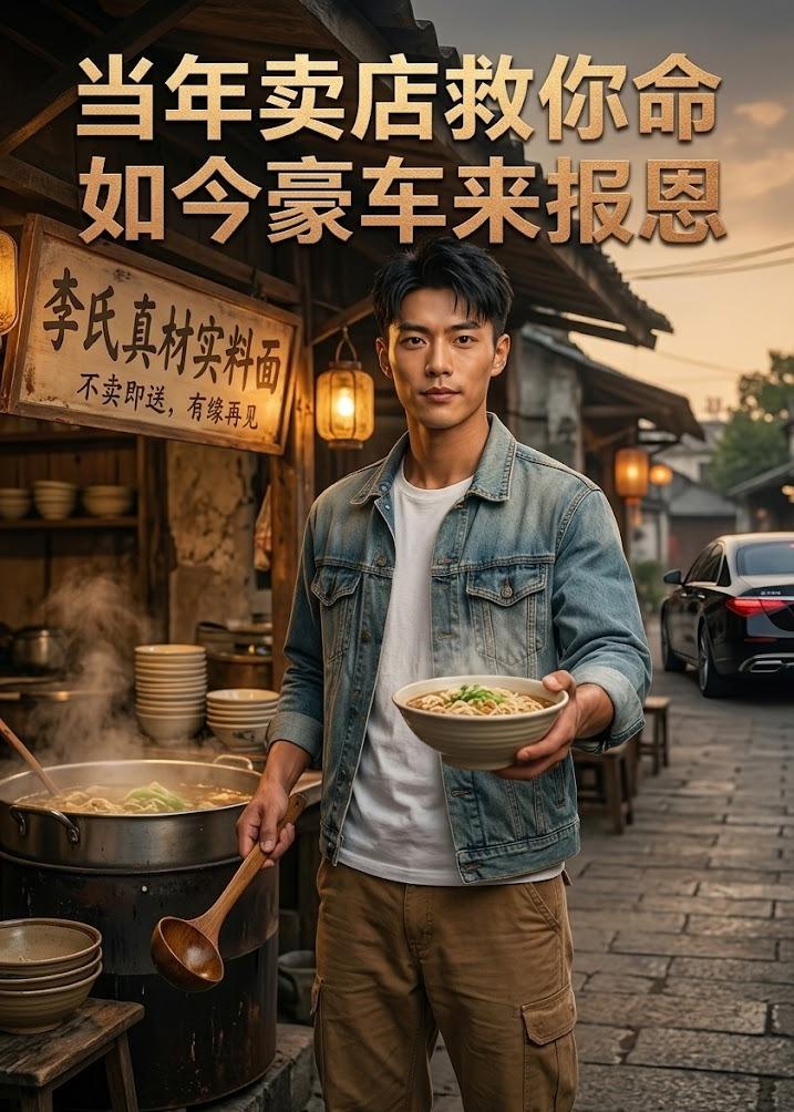 当年卖店救你命，如今豪车来报恩封面图