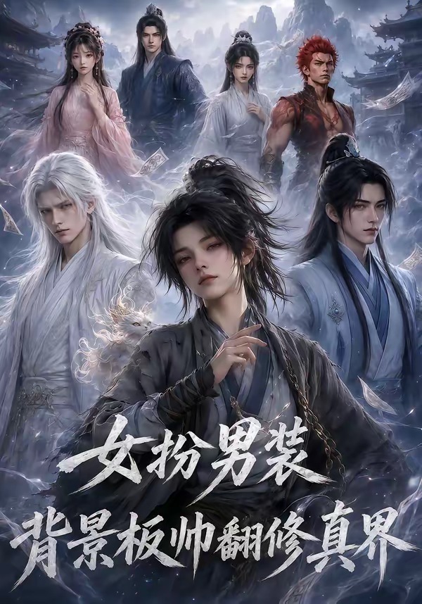 女扮男装背景板帅翻修真界封面图