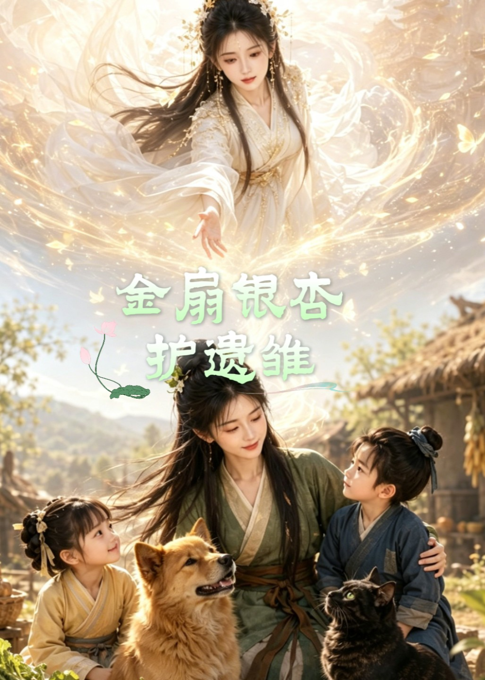 金扇银杏护遗雏封面图