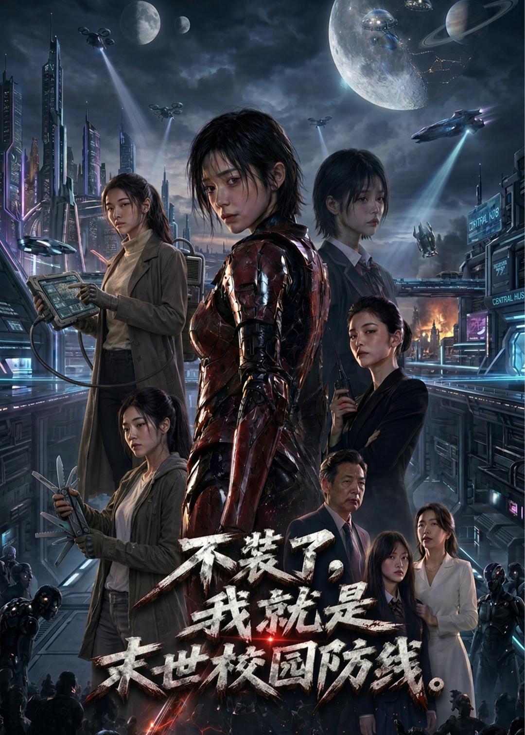 不装了，我就是末世校园防线封面图