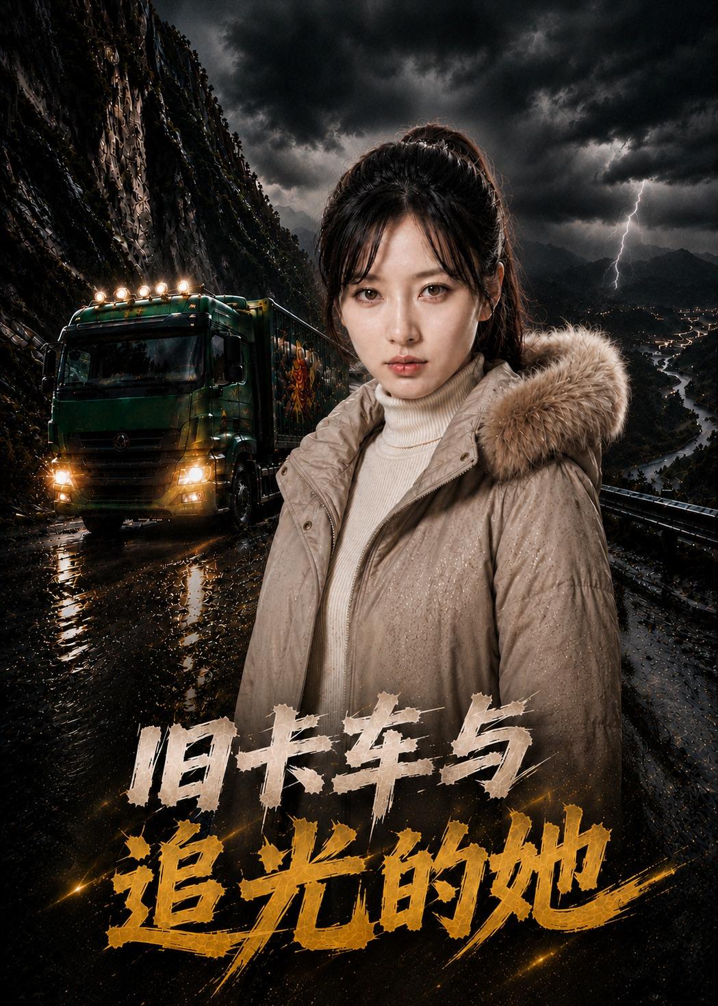 旧卡车与追光的她封面图