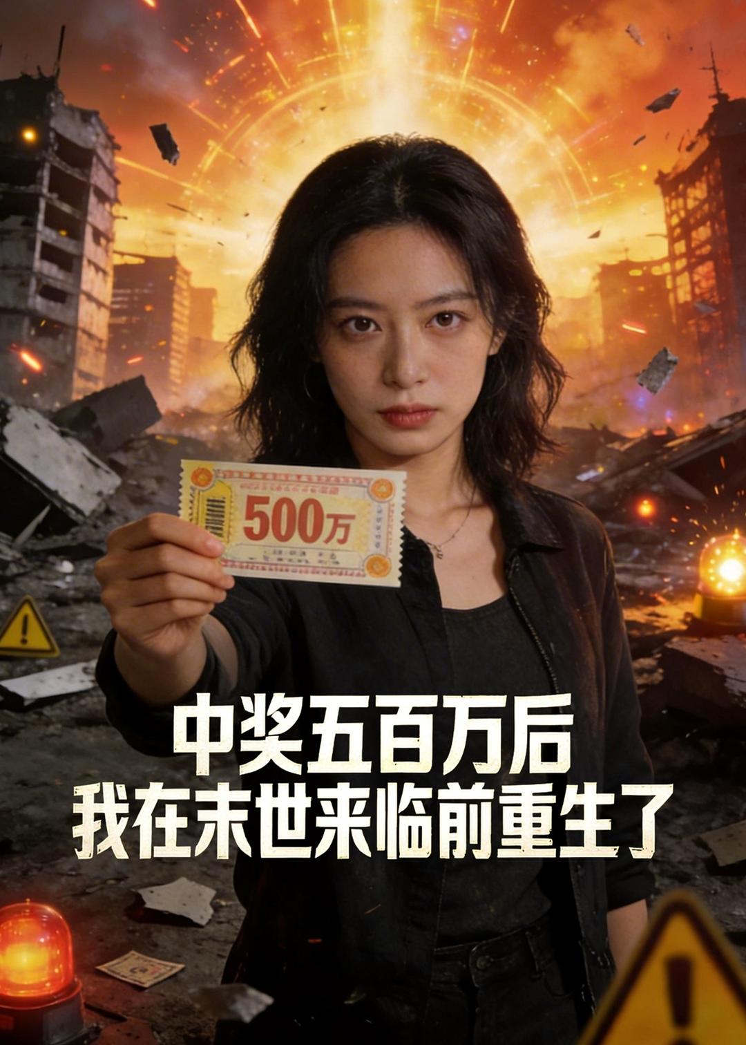 中奖五百万后我在末世来临前重生了  Ai封面图