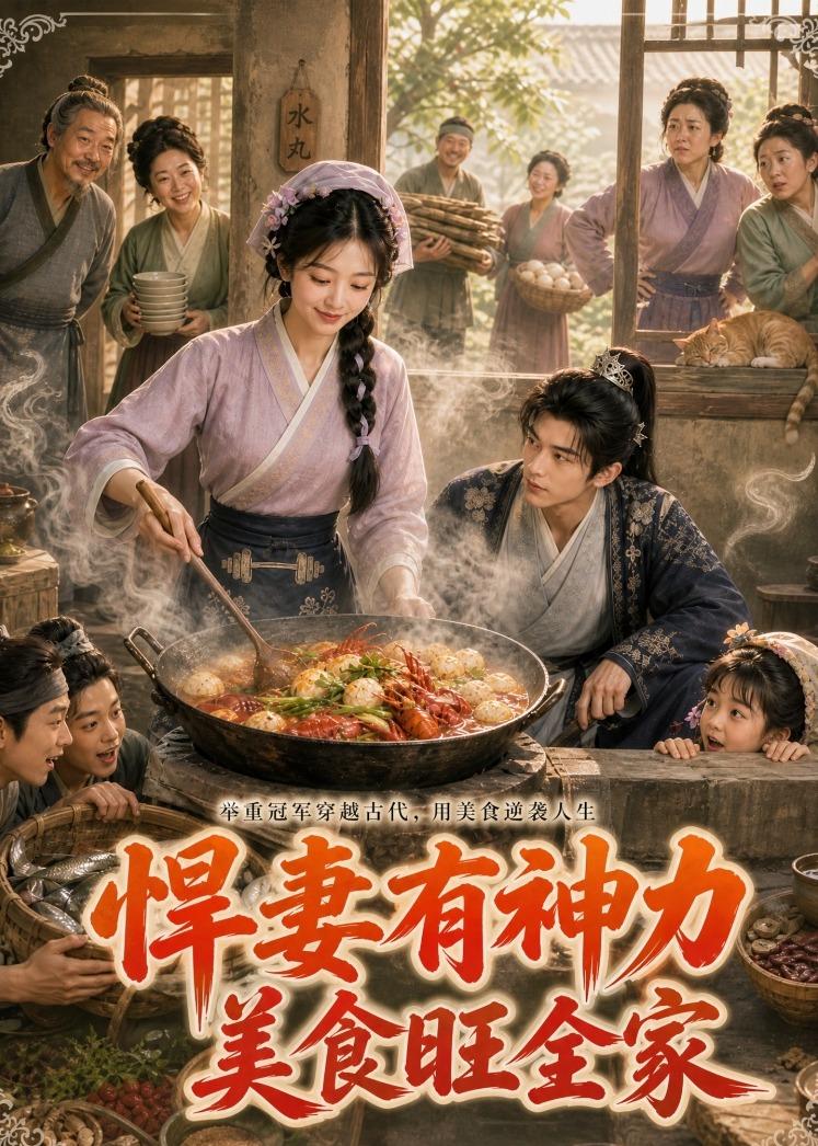 悍妻有神力，美食旺全家封面图