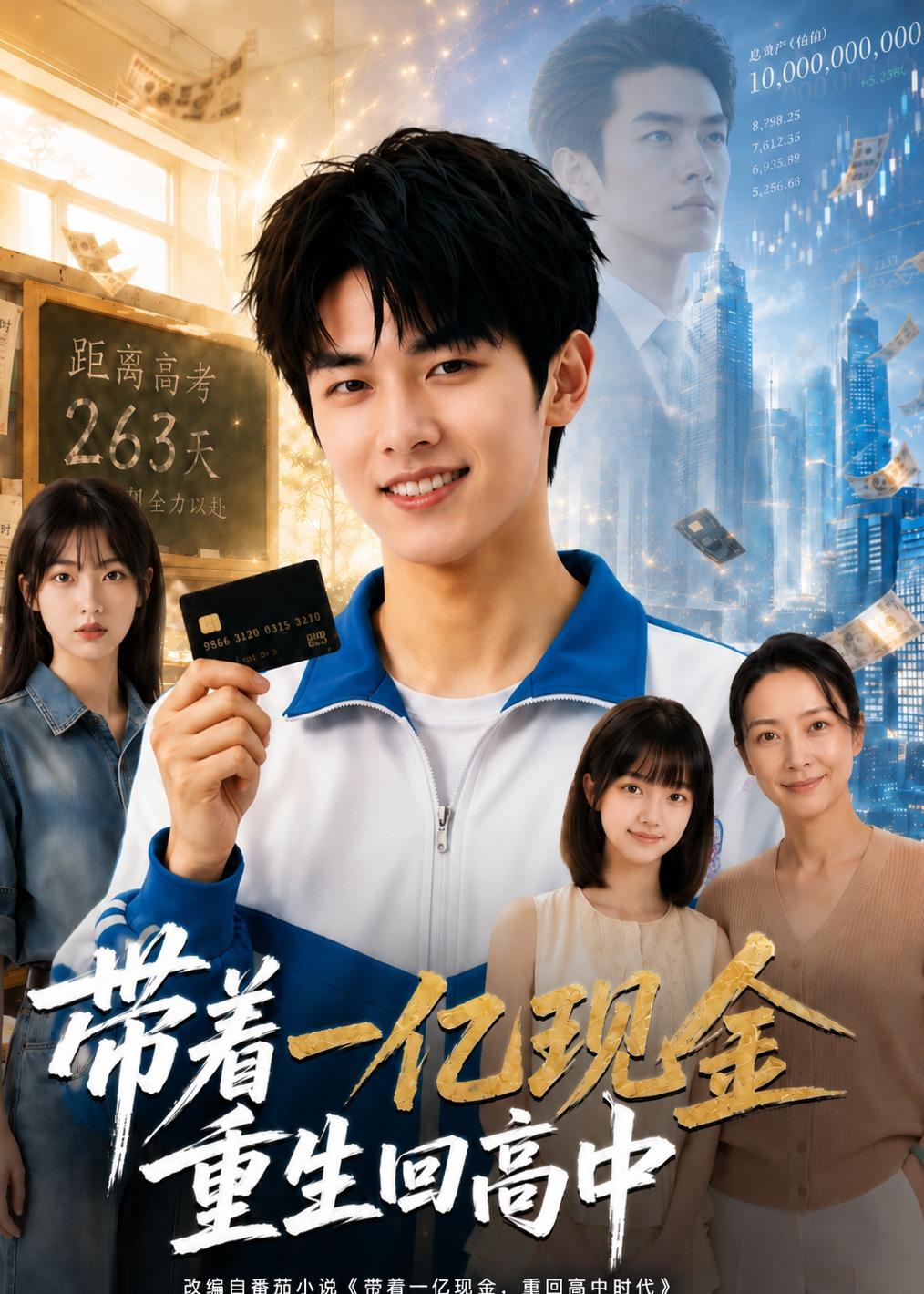 带着一亿现金重生回高中封面图
