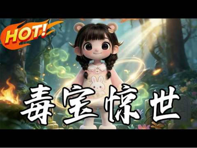 毒宝惊世  Ai漫剧封面图