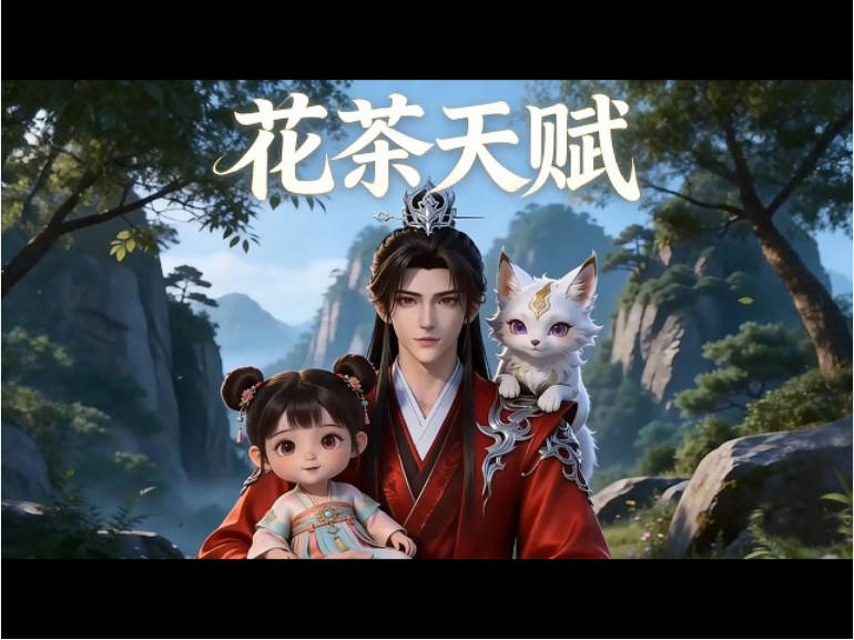 花茶天赋  Ai漫剧封面图