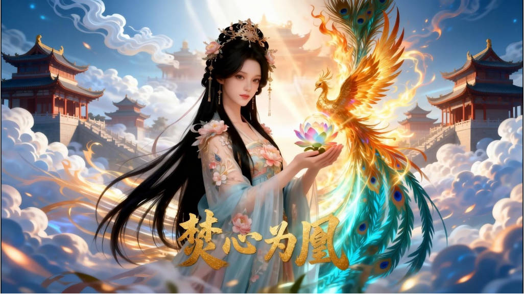 焚心为凰  Ai漫剧封面图