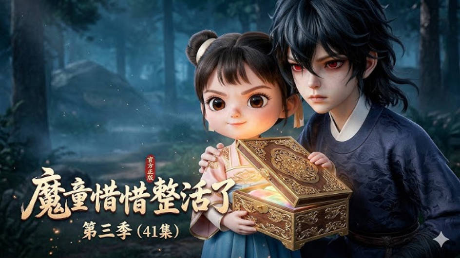 魔童惜惜整活了第三季 Ai漫剧封面图