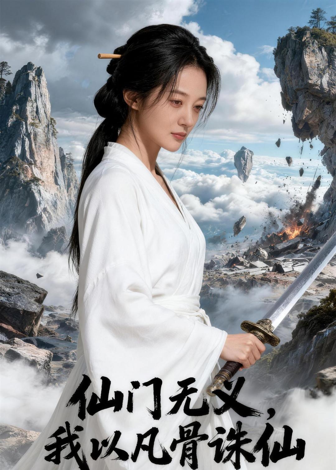 仙门无义，我以凡骨诛仙  Ai封面图
