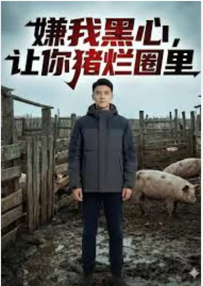 嫌我黑心，让你猪烂圈里   Ai漫剧封面图