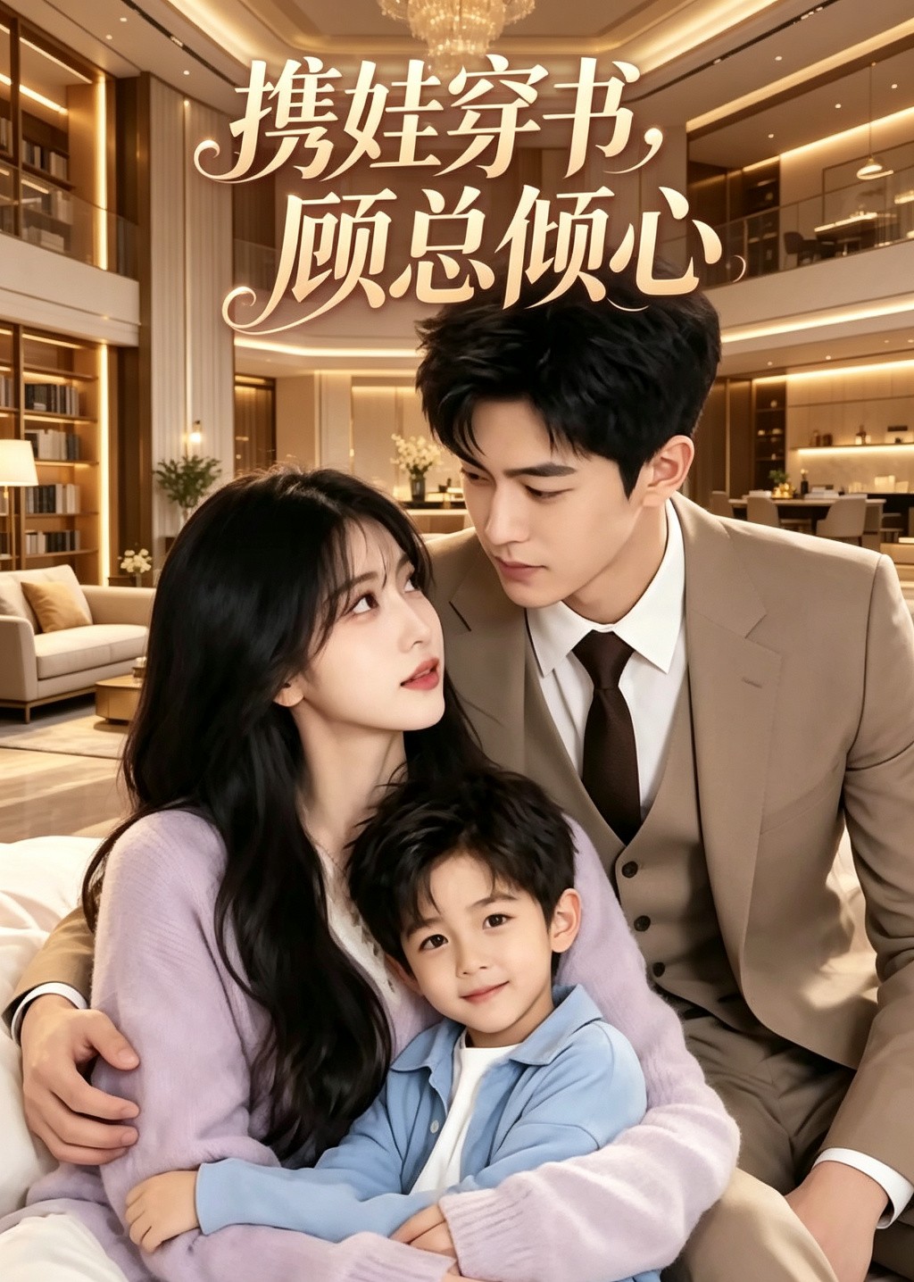 携娃穿书，顾总倾心封面图
