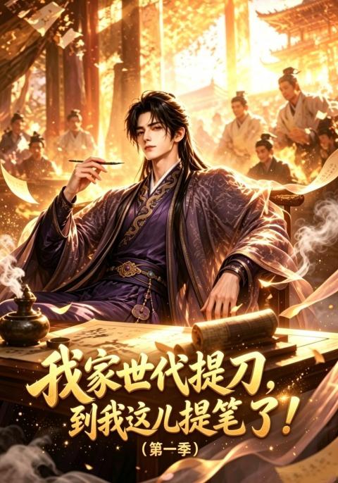 我家世代提刀，到我这儿提笔了第一季封面图