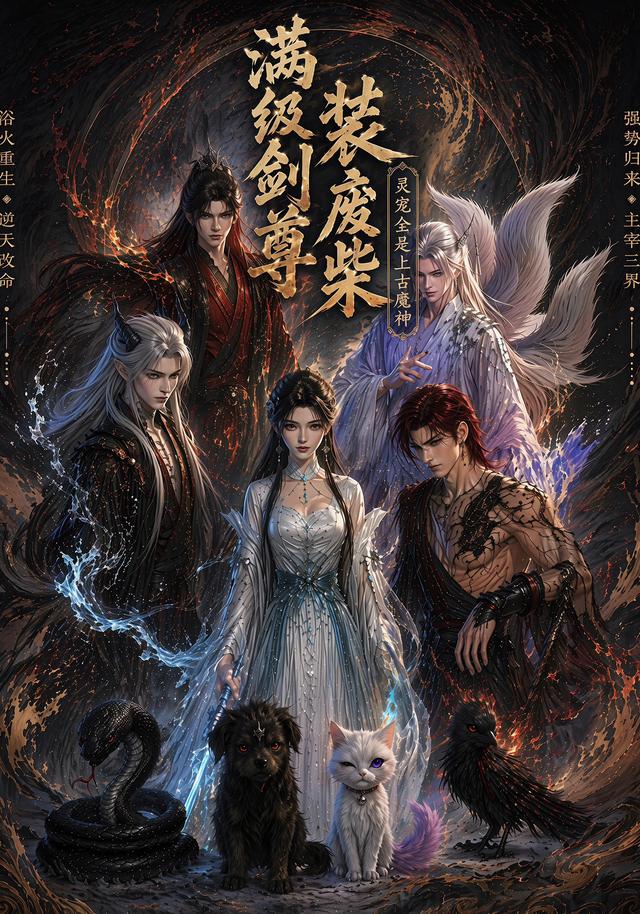 满级剑尊装废柴灵宠全是上古魔神封面图