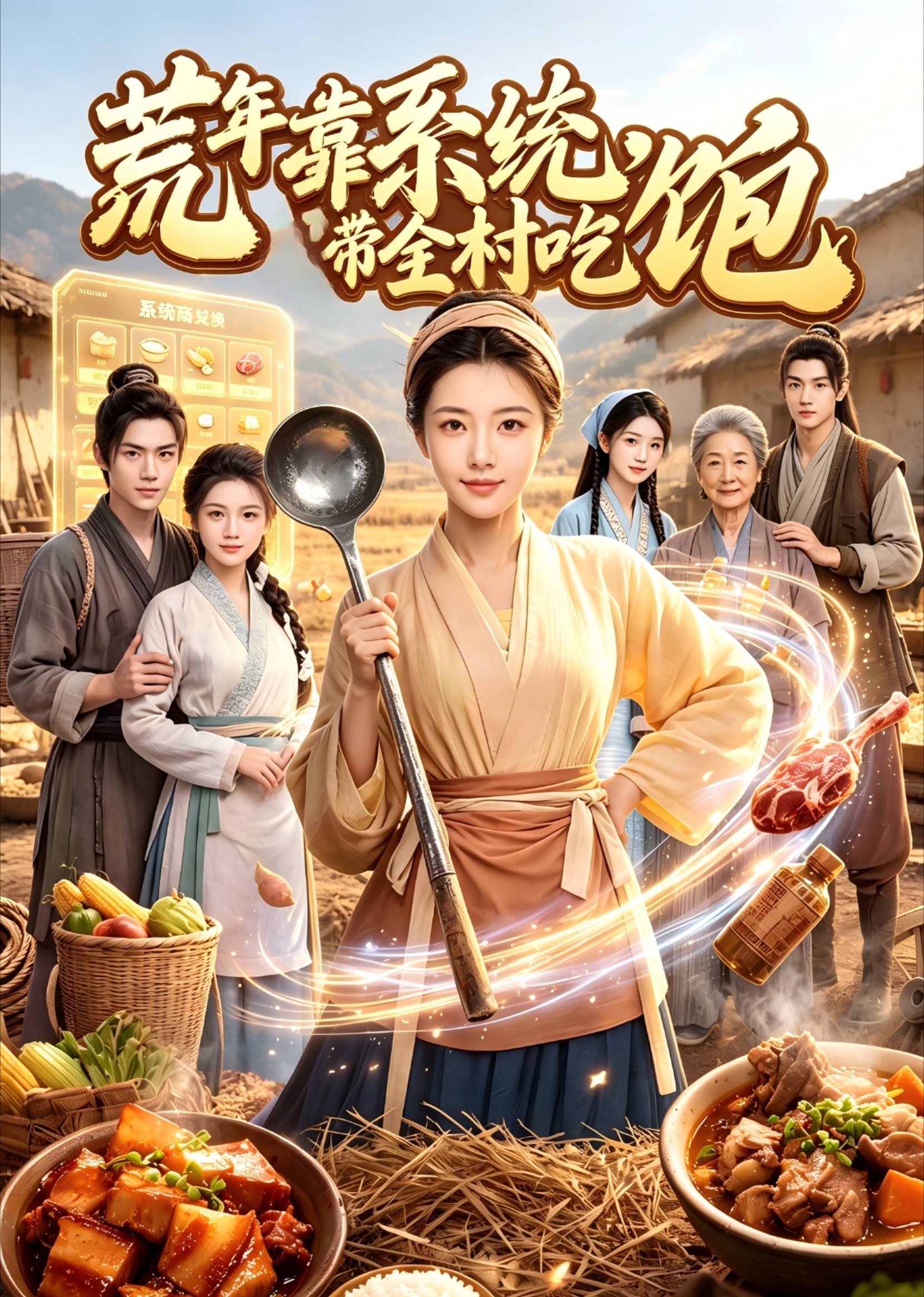 荒年靠系统带全村吃饱封面图