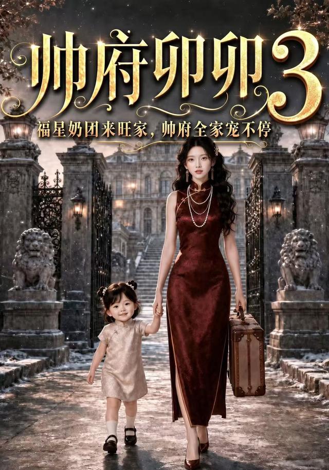帅府卯卯3福星奶团来旺家，帅府全家宠不停封面图