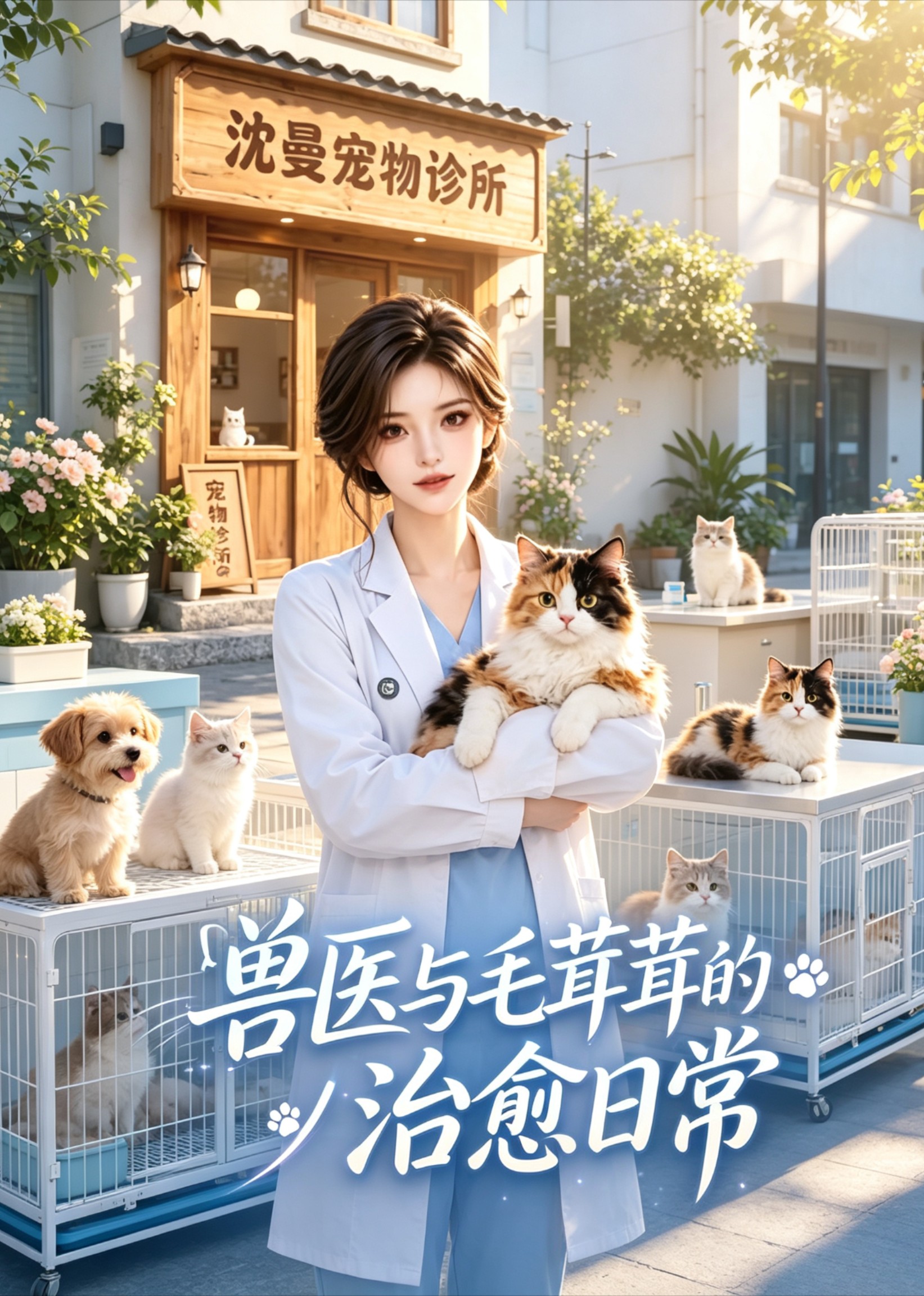 兽医与毛茸茸的治愈日常封面图