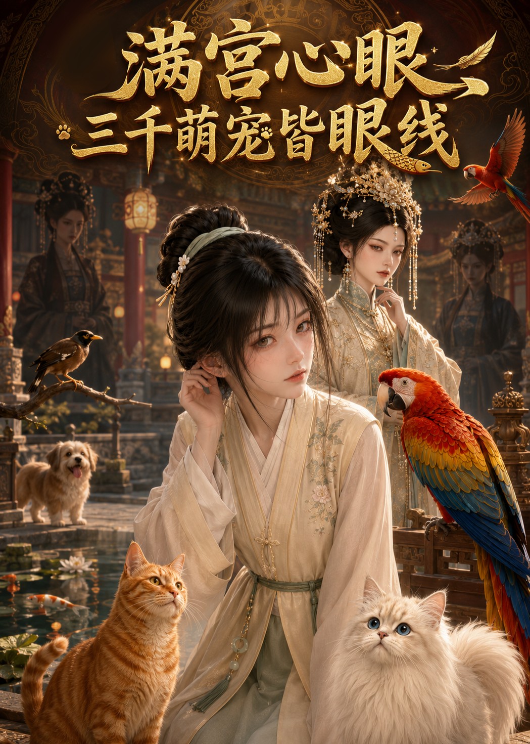 满宫心眼，三千萌宠皆眼线封面图