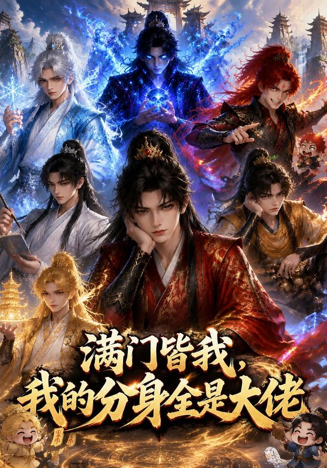 满门皆我，我的分身全是大佬封面图