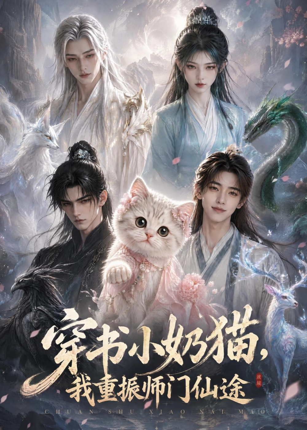 穿书小奶猫，我重振师门仙途封面图
