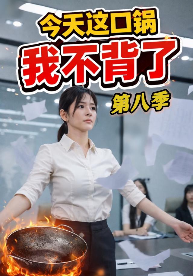 今天这口锅,我不背了AI短剧封面图