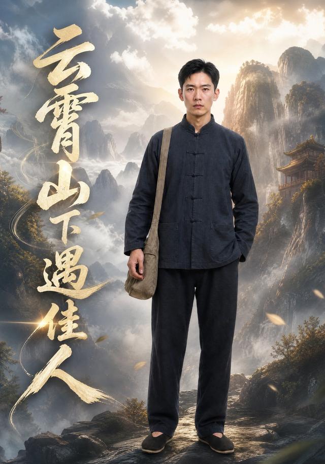 云霄山下遇佳人AI短剧封面图