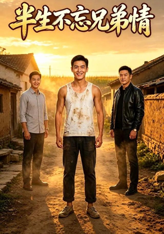 半生不忘兄弟情AI短剧封面图