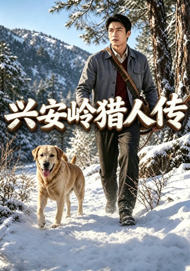 兴安岭猎人传AI短剧封面图