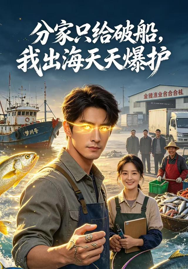 分家只给破船,我出海天天爆护AI短剧封面图