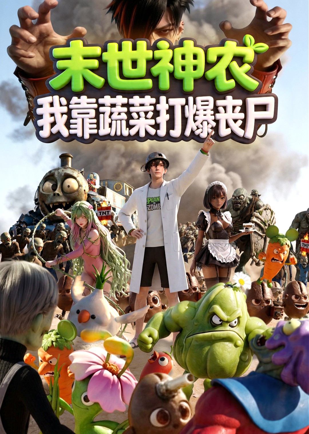 末世神农,我靠蔬菜打爆丧尸封面图