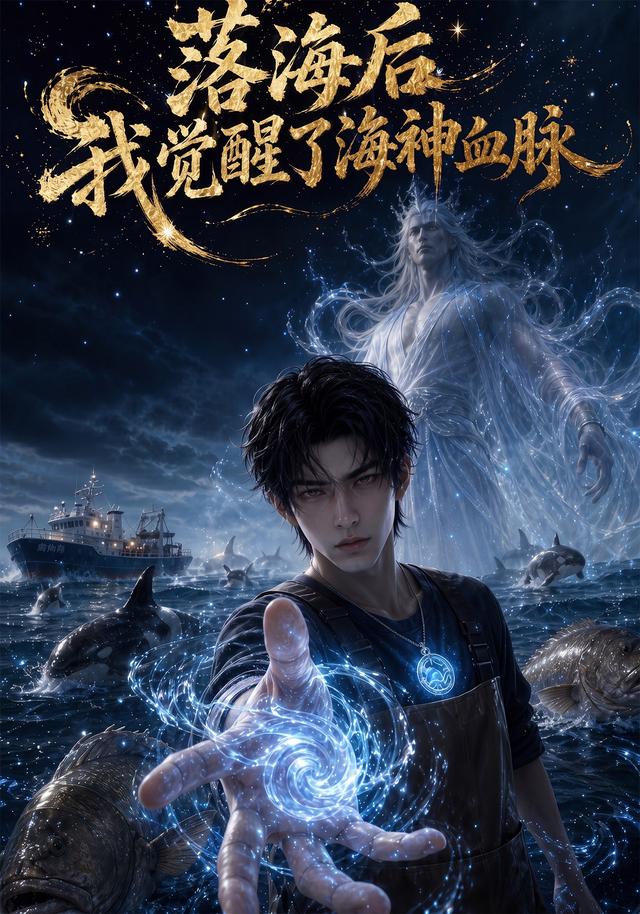落海后我觉醒了海神血脉AI短剧封面图